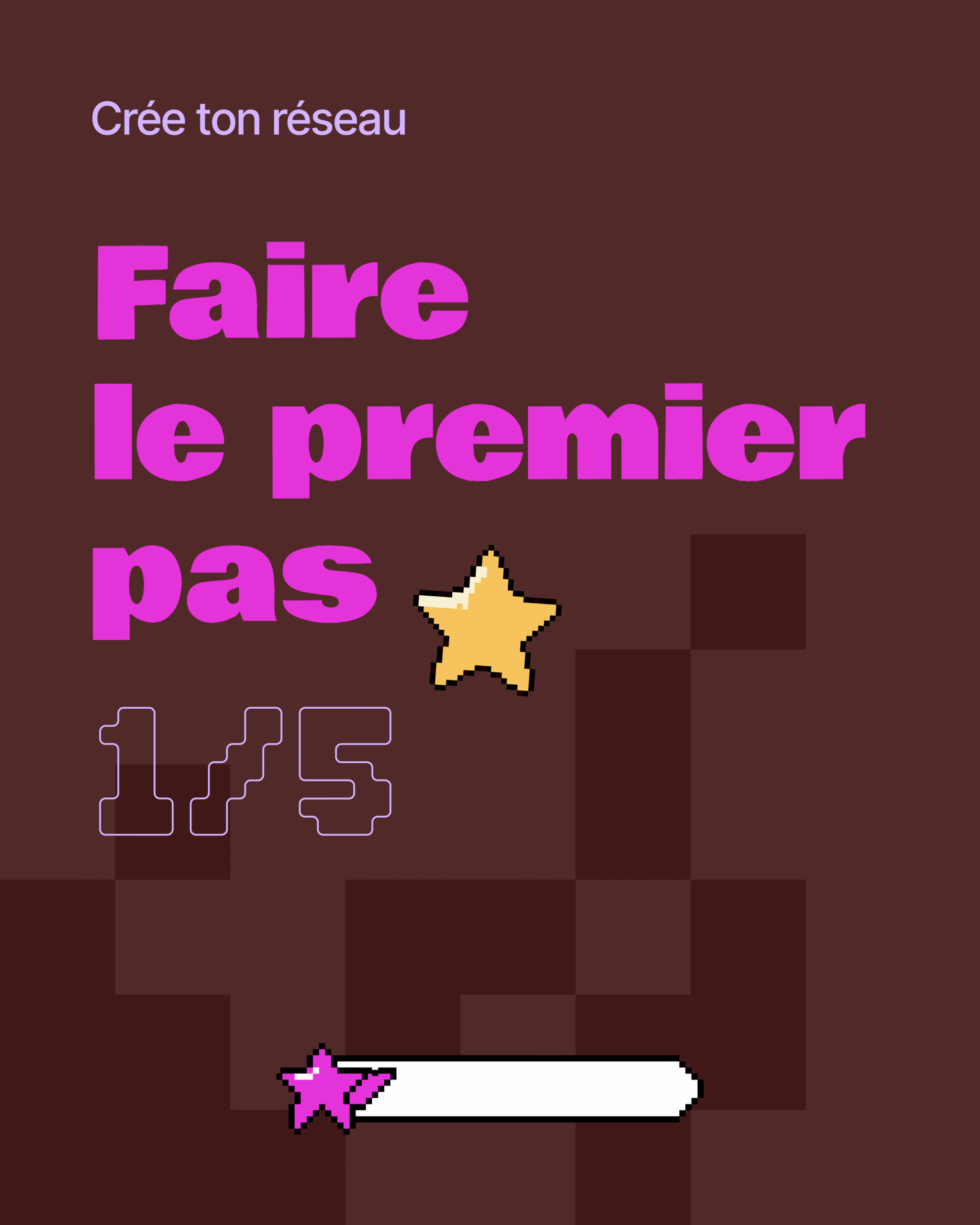 1. Faire le premier pas