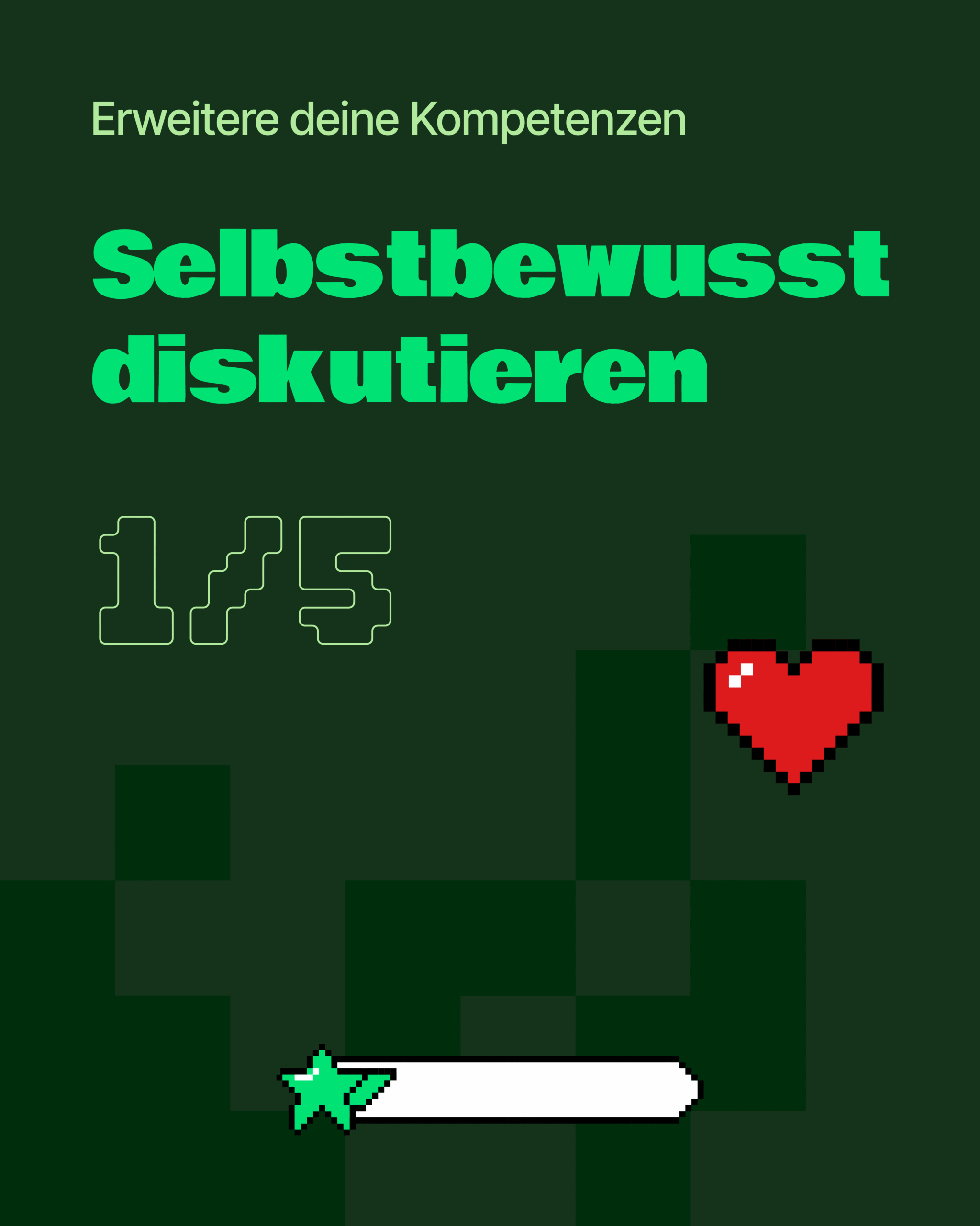 1. Selbstbewusst diskutieren
