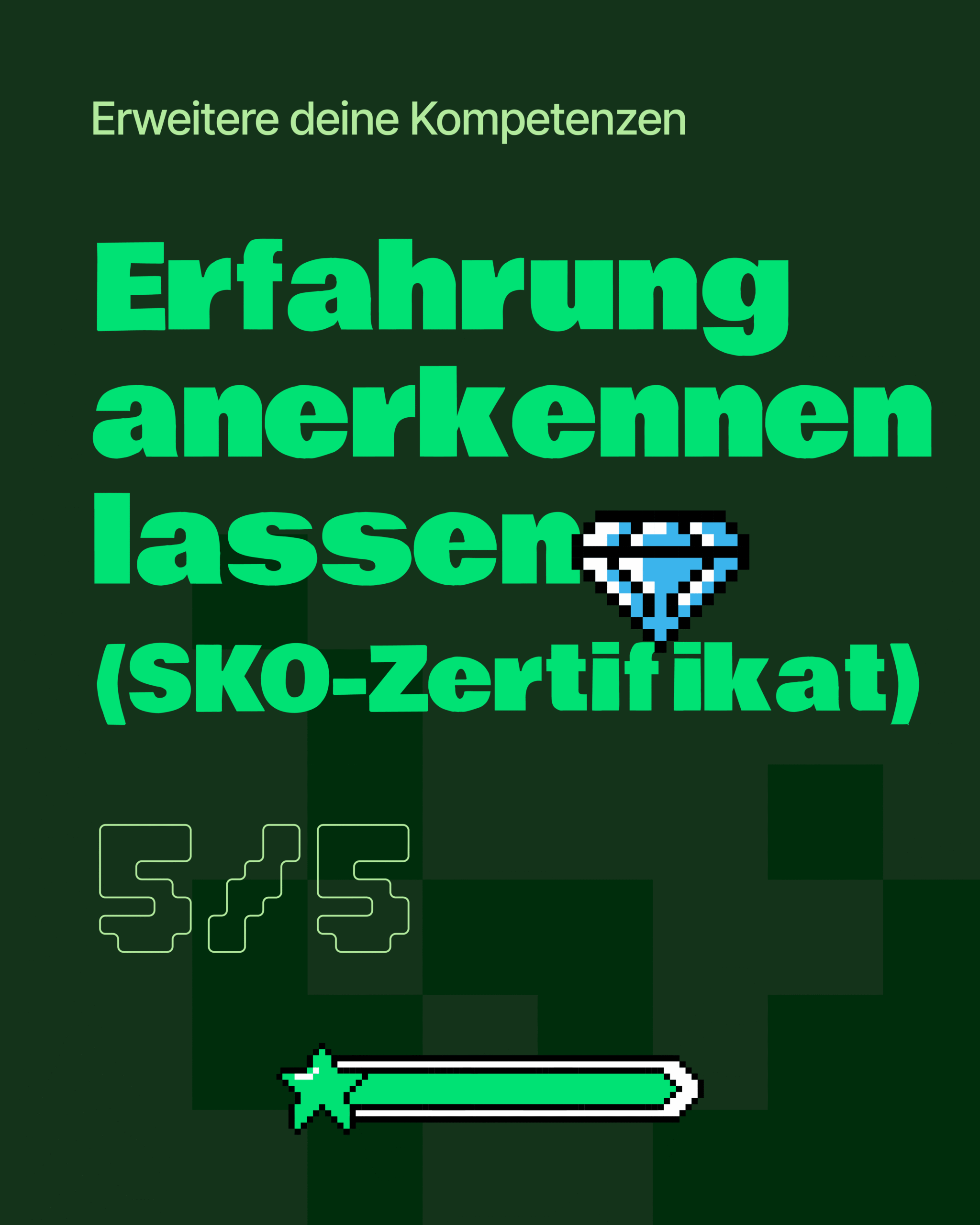 5. Erfahrung anerkennen lassen